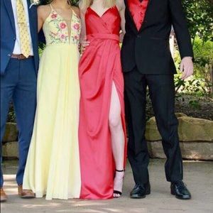 Red Jasz Couture Prom Dress